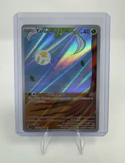 2023 Pokemon TCG Tarountula 199/198 Illustration Rare SV01 Scarlet & Violet - Image 1