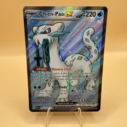 Chien-Pao ex 236/193 Paldea Evolved Pokemon Holo NM - GRAND CARTEL - Image 1