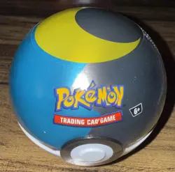 Pokemon TCG Poke Moon Ball Tin D25 New Sealed 3 Booster Packs Inside - Image 1