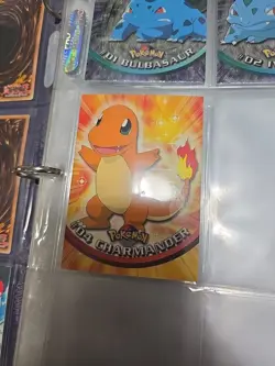 Pokemon Topps Charmander #04 2000 BLUE LOGO - Image 1