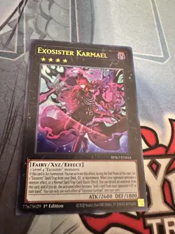 YuGiOh! Exosister Karmael BPRO-EN044 Ultra Rare 1st Ed - Image 2