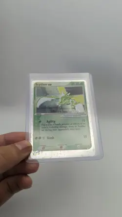Scyther ex 102/109 Ultra Rare Full Holo Ex Ruby & Sapphire Pokemon TCG - Image 2