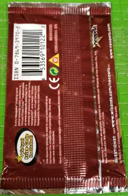 WotC Neopets TCG 8 card Booster Pack Sealed The Darkest Faerie Orange Art - Image 2
