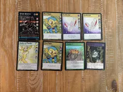 Neopet Trading Card TCG Lot Of 264 With 7 Holos - Image 1