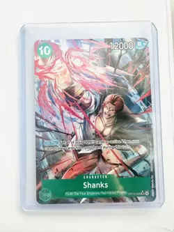 Shanks Alternate Art OP13-028 - One Piece Carrying On His Will Foil - NM - Image 2