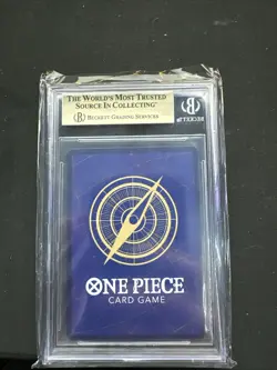 Monkey.D.Luffy One Piece CCG OP07-109 500 Years in the Future Alt Art BGS 9.5 - Image 2