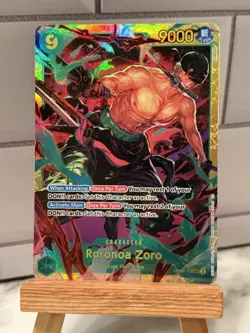 One Piece TCG | Roronoa Zoro OP06-118 SEC - Wings of the Captain PRB02 (Reprint) - Image 1