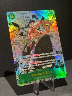 Roronoa Zoro Alt Art (Manga) OP06-118 Wings of the Captain One Piece TCG English - Image 4