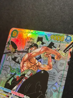 Roronoa Zoro Alt Art (Manga) OP06-118 Wings of the Captain One Piece TCG English - Image 5