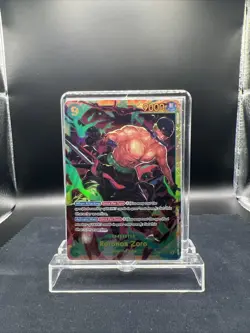 Roronoa Zoro One Piece OP06-118 Secret Rare Wings of the Captain - Image 1