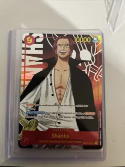 Shanks OP01-120 SEC Alt Art Romance Dawn One Piece CCG - Image 2