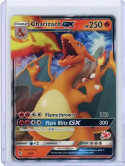 Pokemon Charizard GX Battle Academy Stamped 60 9/68 Hidden Fates NM TCG - Image 1