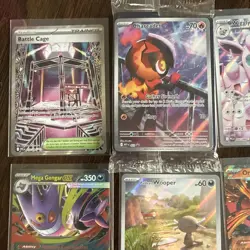 Pokemon TCG - Phantasmal Flames LOT of 6 Cards Sealed Promo, EX, IR, Full Art NM - Image 2