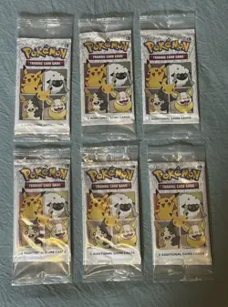 Pokemon TCG: 25th Anniversary General Mills Cereal Promo Pack (Lot of 6) - Image 1