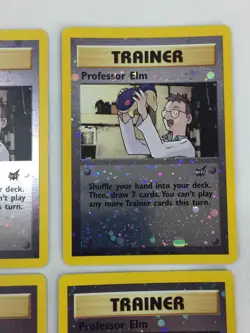Lot of 6 2003 Pokemon TCG Best Promo Reverse Halo #3 Professor Elm NM Unplayed - Image 5