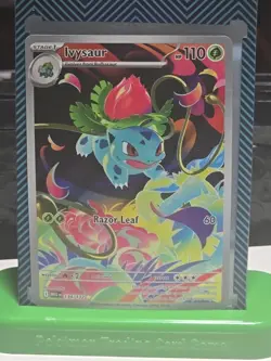 Ivysaur Mega Evolutions Illustration Card 134/132 Rare - Image 1