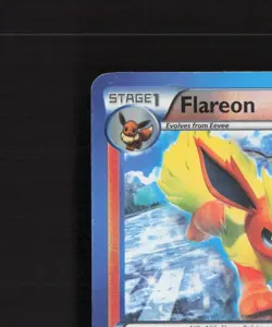 Flareon 12/116 Plasma Freeze Reverse Holo Pokemon Card DMG - Image 3
