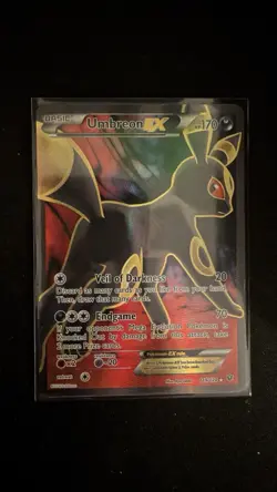 Umbreon EX 119/124 Pokemon Fates Collide Full Art Ultra Rare Card NM - Image 1