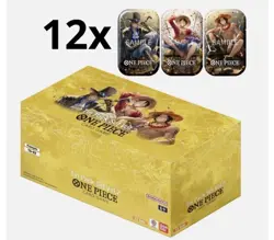 One Piece Card Game - Tin Pack Set Vol.2 (TS-02, OP13) x12 Sealed - Image 1