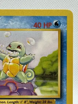 Squirtle Base Set 63/102 - Fresh - Common Pokemon Card - Near Mint To Mint - Image 3