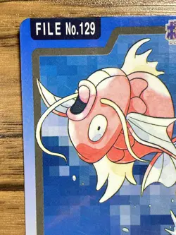 Pokemon Carddass Card Magikarp File No.129 Bandai Pocket Monsters 1997 Japan - Image 3