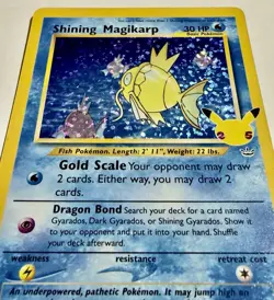 Pokemon Card - Shining Magikarp Celebrations Classic Collection 66/64 Holo - Image 3
