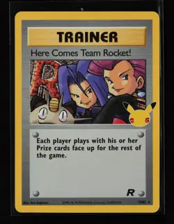 Here Comes Team Rocket! 15/82 Celebrations: Classic Collection Pokemon Card - Image 1