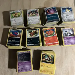5.3 LB Pokemon Mixed Lot Collectible Trading Cards No Trainers And Two Tins - Image 1