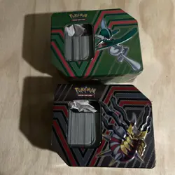 5.3 LB Pokemon Mixed Lot Collectible Trading Cards No Trainers And Two Tins - Image 5