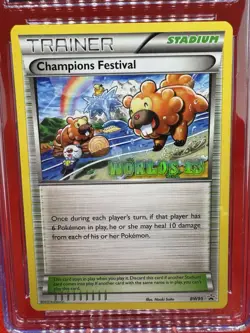 2013 Pokemon Black Star Promo World Championships Festival #BW95 CGC 8.5 NM-MT+ - Image 2