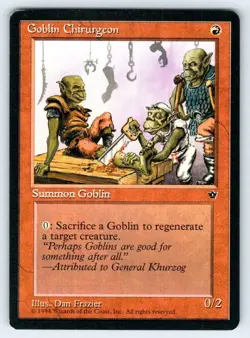 Goblin Chirurgeon (Frazier) C Fallen Empires NM - Image 1