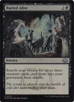 Buried Alive Modern Horizons 3 Foil Uncommon #273 NM MTG - Image 1