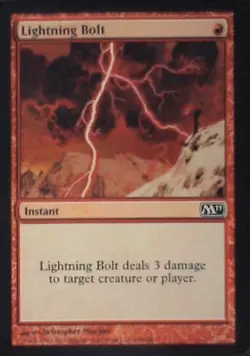 Lightning Bolt - Magic 2011 (M11): #149, Magic: The Gathering Nm C284 - Image 1