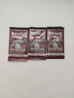 Magic: The Gathering lot of 3 packs of Phyrexia All will be One Draft Booster - Image 1