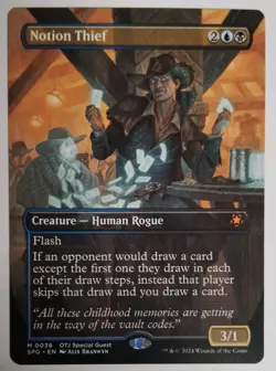 Mtg Notion Thief (Borderless) Special Guests Regular - Image 1