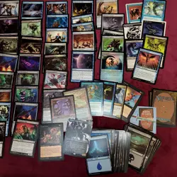 COMMANDER Magic Deck MTG - *Beat U BLACK 'n' BLUE themed POISON TOXIC INFECTS* - Image 2