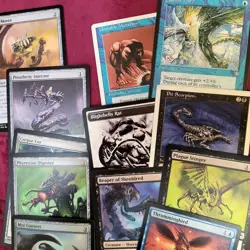 COMMANDER Magic Deck MTG - *Beat U BLACK 'n' BLUE themed POISON TOXIC INFECTS* - Image 4