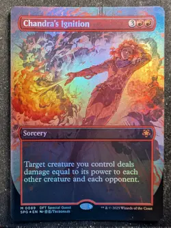 Chandra's Ignition - Foil Borderless - DFT Special Guest (MTG) - Image 1