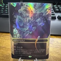 Mutavault (0028) (Borderless) #28 (NM) Edge of Eternities EOS Magic MTG Foil - Image 1