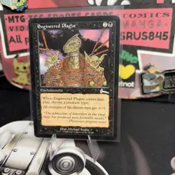 Engineered Plague - LP Regular #51 Uncommon Urza's Legacy MTG - Image 3