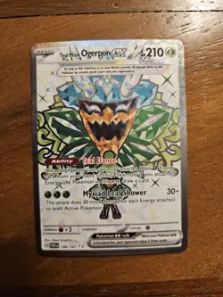 Pokemon Lot Of 4 Twilight Masquerade Masks Ex Full Art (Teal, Cornerstone, More) - Image 3