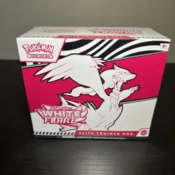 Pokemon Scarlet and Violet TCG White Flare Elite Trainer Box ETB - Image 1