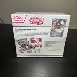 Pokemon Scarlet and Violet TCG White Flare Elite Trainer Box ETB - Image 3