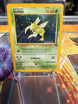 Scyther German Pokemon Jungle #26 1999 - Image 1