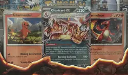 POKEMON TCG CHARIZARD ex SPECIAL COLLECTION BOX with 5 Booster Packs - Image 2