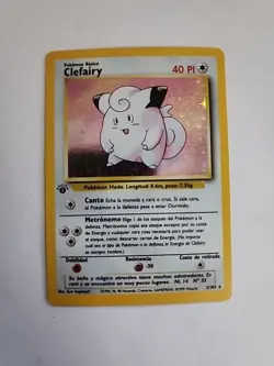 Pokemon TCG Clefairy Base Set 5/102 Holo WOTC - Image 1