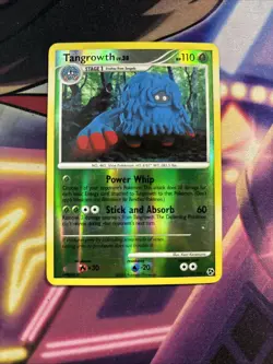 Tangrowth 10/106 D&P Great Encounters REVERSE HOLO Pokemon LP+ - Image 1