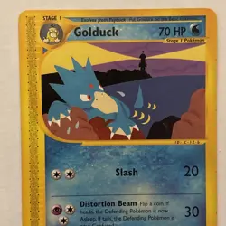 Golduck 50b/147 Aquapolis E-Reader Pokemon E Series - Image 2