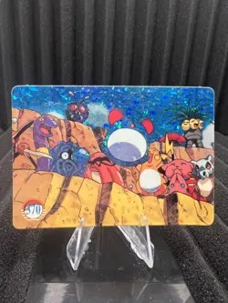 Pokemon Vintage Pocket Monsters Vending HOLO Prism Sticker Bandai 1999 Nintendo - Image 1