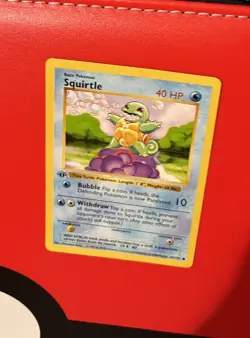 1999 Pokemon Base Set Squirtle 1st Edition Shadowless 63/102 LP/NM English - Image 5